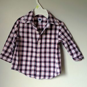 Janie and Jack 6-12m Button Down
